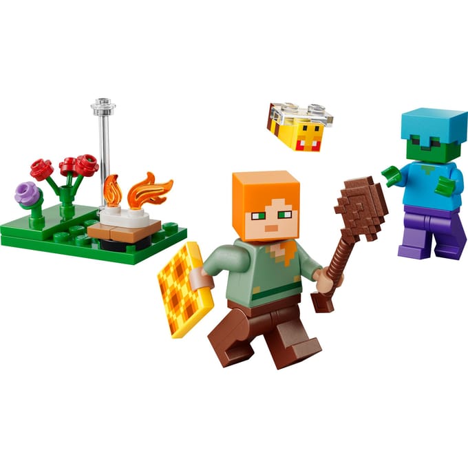 LEGO Minecraft 30732 Alex en de strijd bij het kampvuur