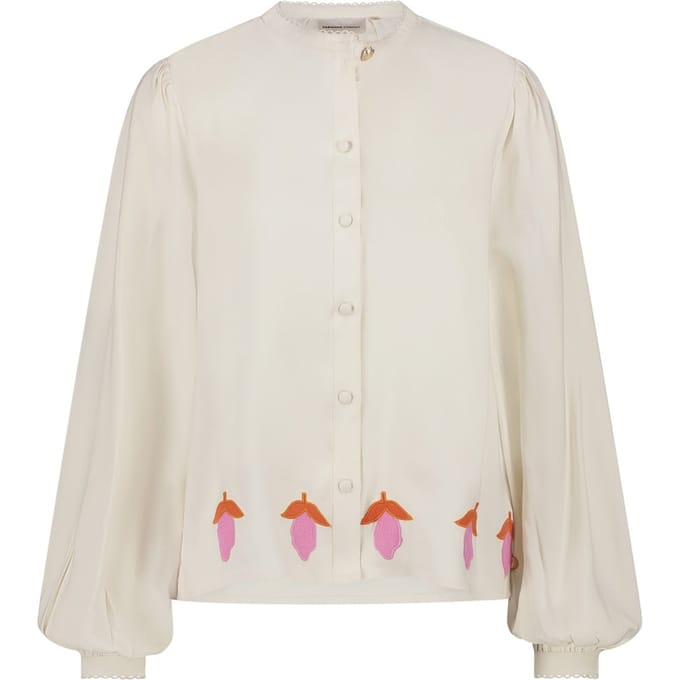 Fabienne Chapot Hester Blouse Cosy White Maat: 42 | Blouses Outlet | Dames | Wit