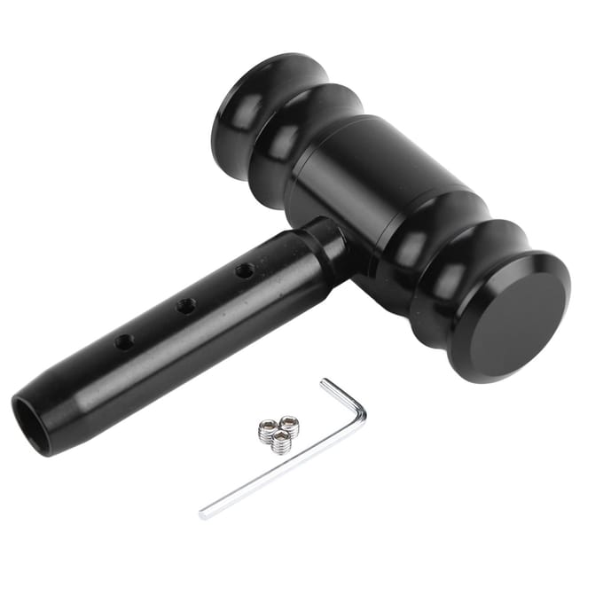 Auto Modificatie T-Handvat Joystick Type Handgeschakelde Auto Versnellingspook Knop Shifter black