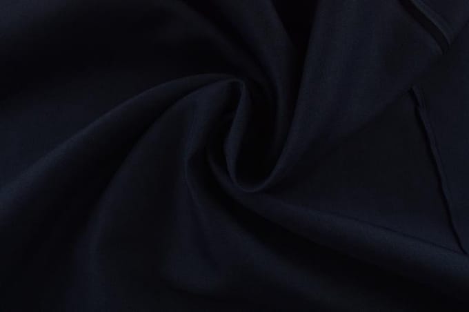 Brandvertragende stof - 300cm breed - Marineblauw - 12 meter