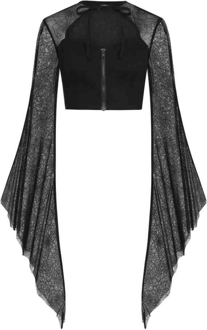 Banned - BELLAMIRA Longsleeve top - M - Zwart