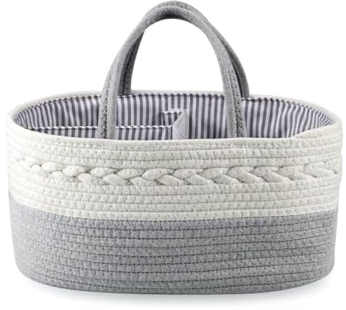 Draagbare Baby Luier Caddy Organizer - Handige Opbergmand voor Babyspullen