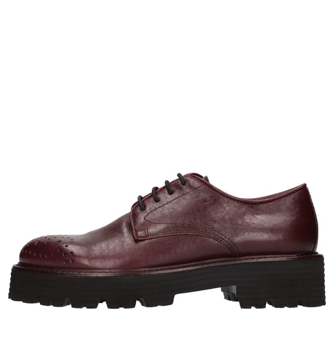 Hundred 100 Lage schoenen Bordeaux