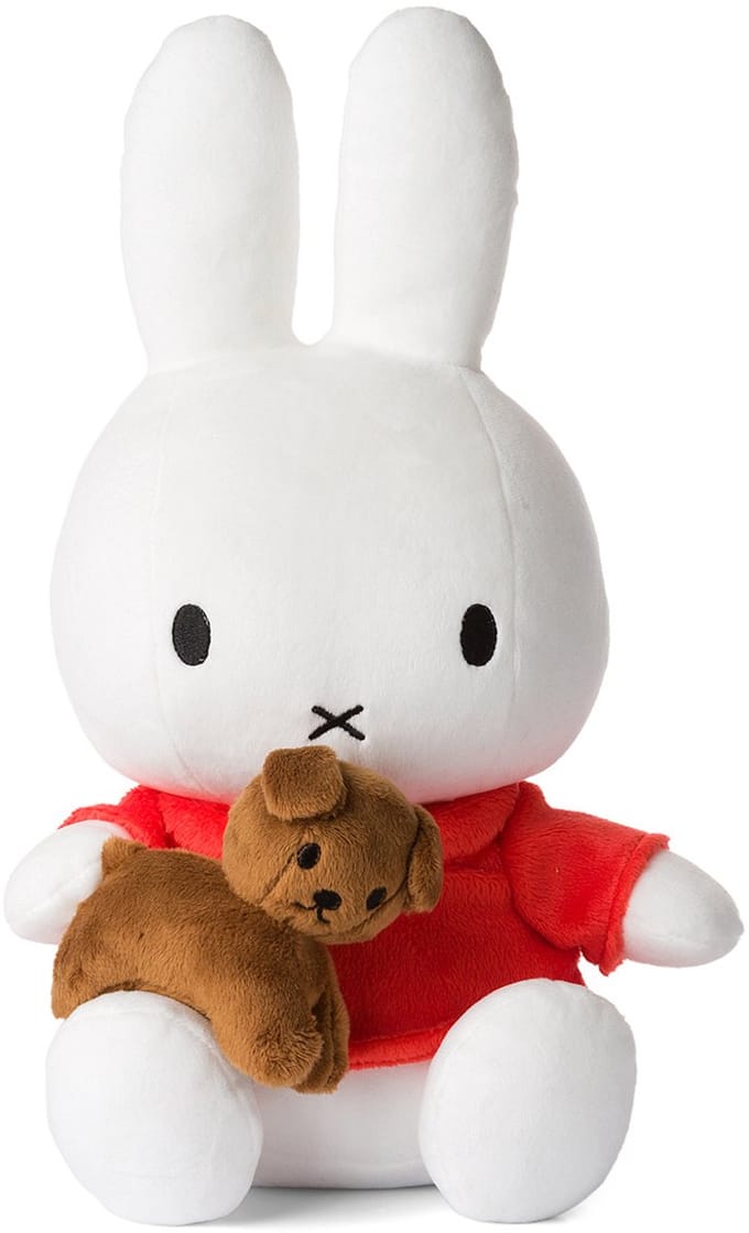 Nijntje zittend met Snuffie  - 33 cm - 13"