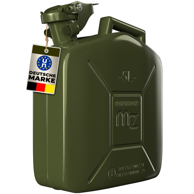 Monzana Jerrycan - Metaal - 5 liter Groen