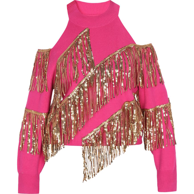 Faina Jumper Dames fuchsia