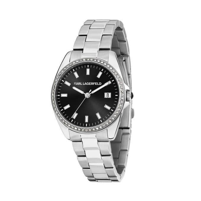 Karl Lagerfeld Round Essentials R0553101511 vrouwen horloge