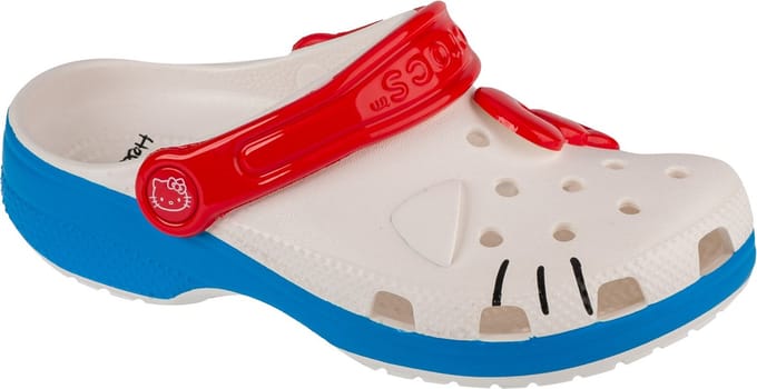 Crocs Hello Kitty - Kinderen Klompen - Classic - Clog - White