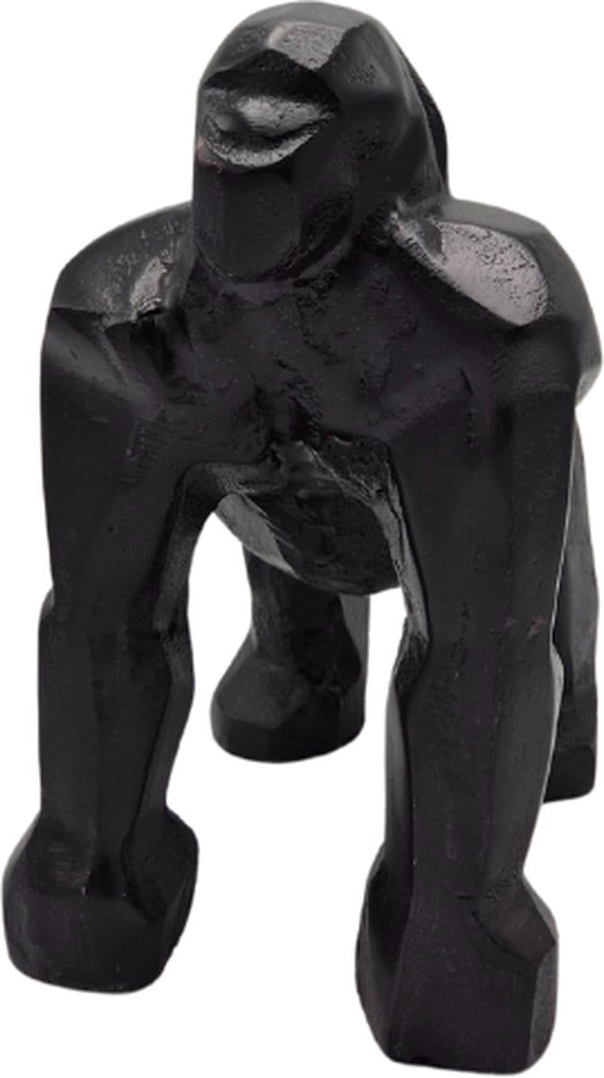 Deco4yourhome® - Gorilla - Aap - Decoratief - Art - Monkey - Zwart - Black - 25cm
