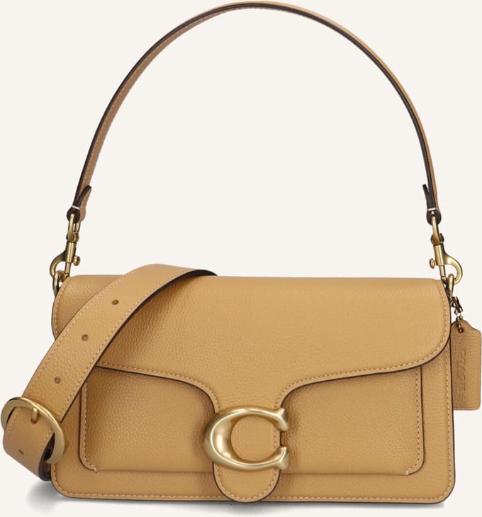 Coach Tabby Shoulder Bag 26 Schoudertassen Dames - Camel - Maat ONESIZE