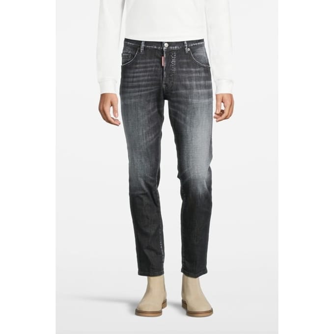 Dsquared2 Cool Guy Jeans Black Größe: 44 | Slim Jeans Outlet | Herren | Schwarz