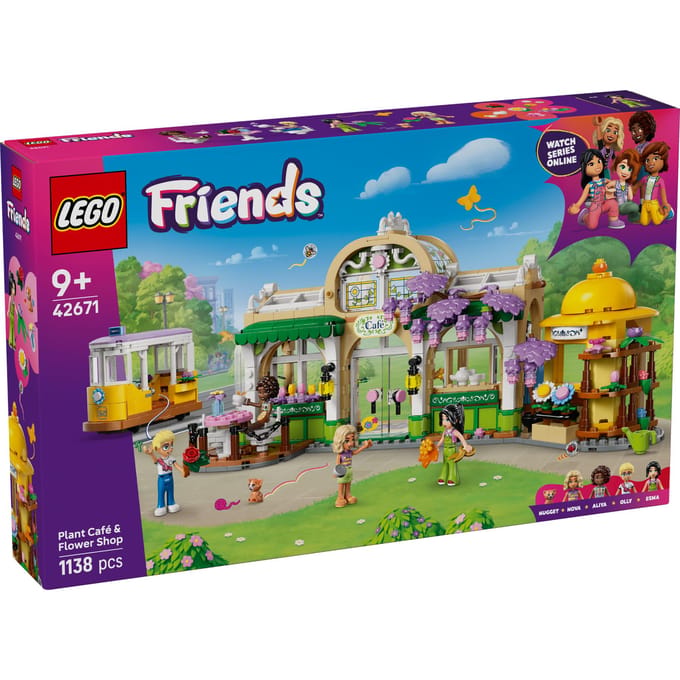 LEGO® Friends Plantencafé en Bloemenwinkel Bouwset - 42671