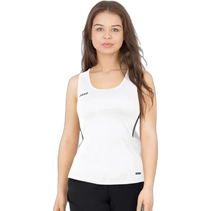 Jako Challenge Tanktop Dames - Wit / Antra Light | Maat: 44