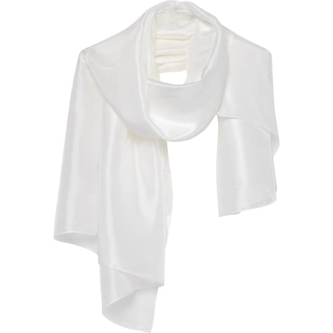 American Vintage Scarf Blanc Taglia: OS | Sciarpe Outlet | Donna