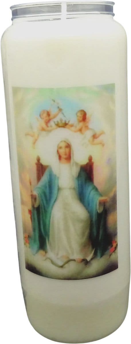 Noveenkaars Heilige Vrouw 025 - 9 dagen brander (5 stuks)