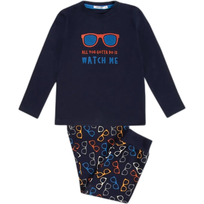 Pyjama met lange mouwen voor kinderen Admas Watch Me