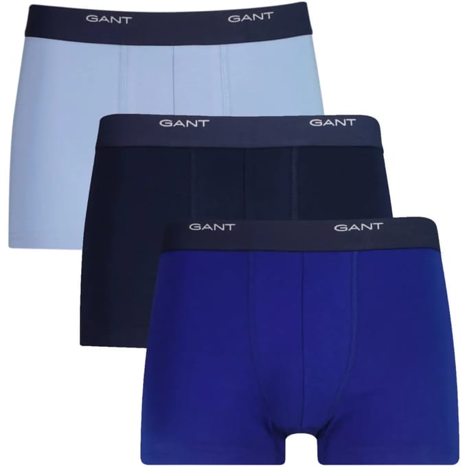 Gant 900003333 Boxers 3 Eenheden Blauw S Man
