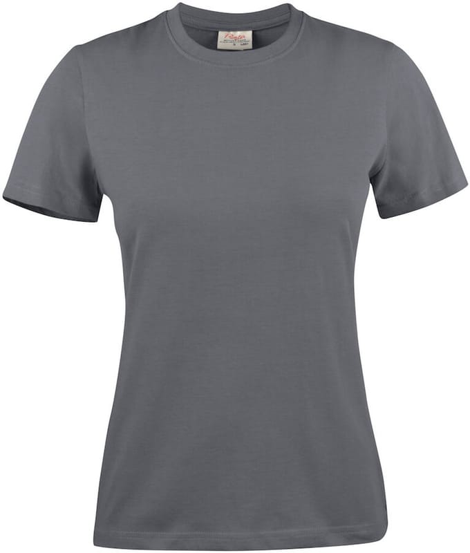 Printer HEAVY T-SHIRT LADY 2264014 - Staalgrijs - L