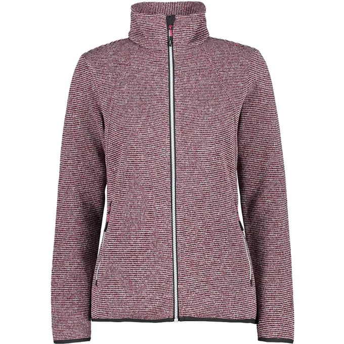 Damesfleece met rits CMP Zig-Zag Pattern
