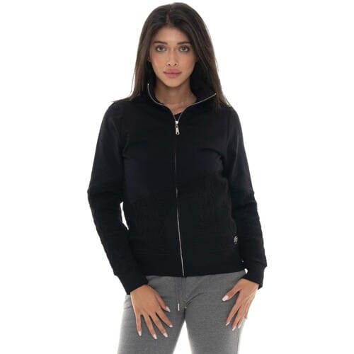 Trainingsjack Leone 1947 Woman High Collar Full Zip Braid