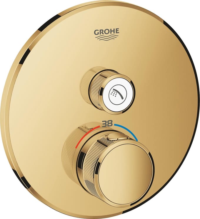 GROHE Grohtherm Smartcontrol inbouw douchekraan - goud (cool sunrise)