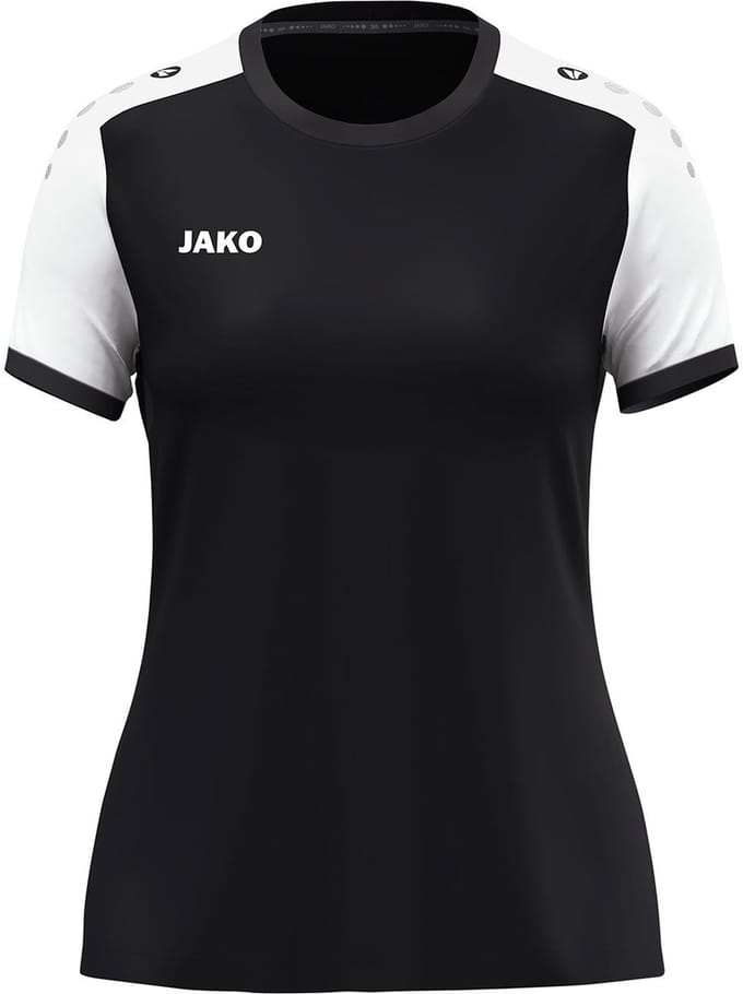 Jako Dynamic Shirt Korte Mouw Dames - Zwart / Wit / Antraciet | Maat: M