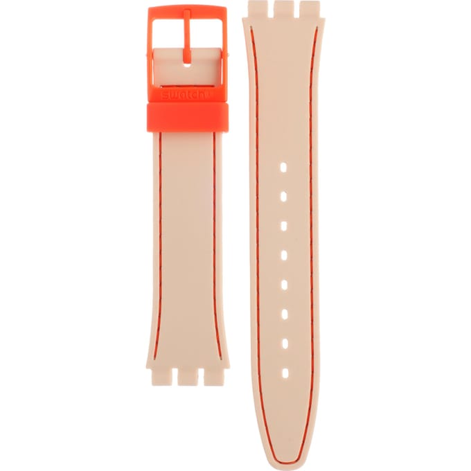Swatch Plastic - Originals Medium (34mm) /Access/Solar/Musicall/Stop - G/SK/SL/SR/SS/SO28 AGT106 GT106 Soft Day Horlogeband