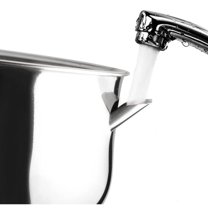 IBILI Cocotte bain-marie - 16 cm - Inox noir