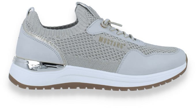 Mustang Dames Sneaker Sand | Beige | Maat: 38