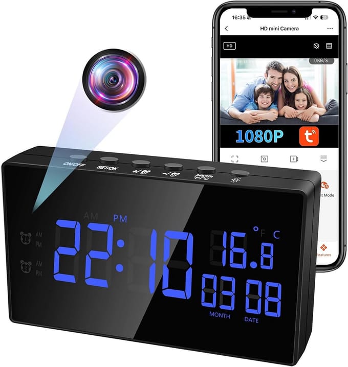 Spy Camera - Verborgen Beveiligingscamera - Recorder - Bewakingsset
