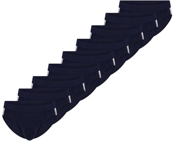 Schiesser Heren rio-slip / onderbroek 9 pack 95/5 Stretch - Cotton