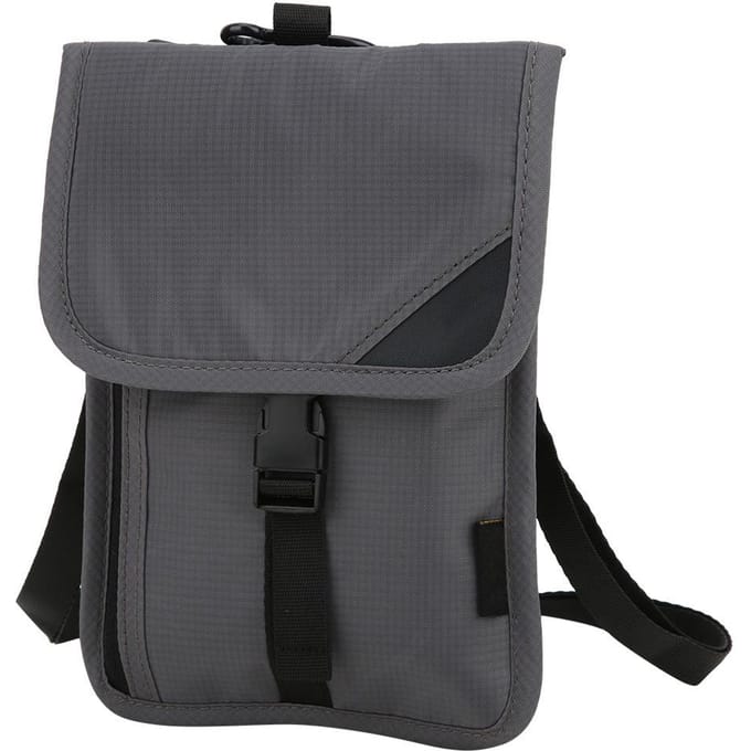 Multifunctioneel RFID Certificaat Pakket Halter Reis Paspoort Tas Sport Beschermhoes(Donker black