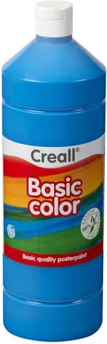 Plakkaatverf creall basic blauw 1000ml | 6 stuks