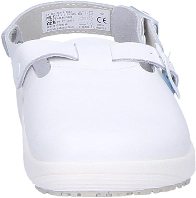 Abeba Werk schoenen Rubber werksandalen – leer, Src, Sanitsclog