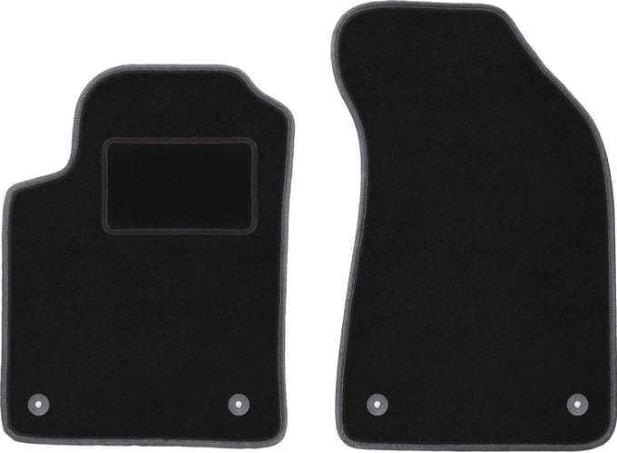 Voormatten zwart voor: Lancia Delta III hatchback (2008-2014)