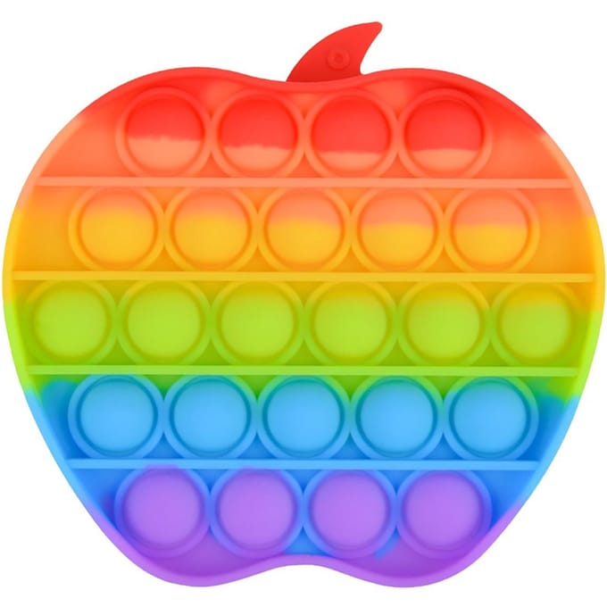 Fidget Speelgoed Regenboog Vlinder Push Bubble Fidget Sensorisch Speelgoed Voor Ouder-Kind Tijd Interactief Spel Speelgoed