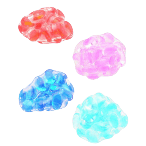 Johntoy Squishy Squeeze Bubble Ball Assorted