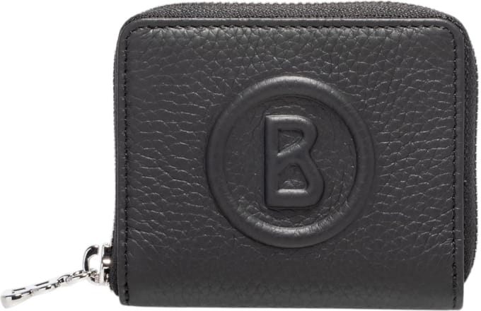 Bogner Leren Portemonnee Bozen Dama Purse Black Zwart