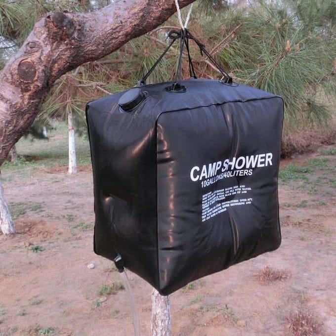 Solar Tuindouche buitendouche - Douchezak 40 L - Solar buitendouche met Douchekop - Waterzak - Tuin - Camping douche