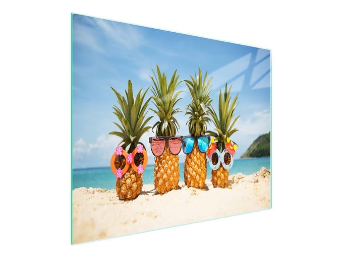 TMK ArtDeko - Snijplank - Glas - 52x30cm - Ananasontwerp
