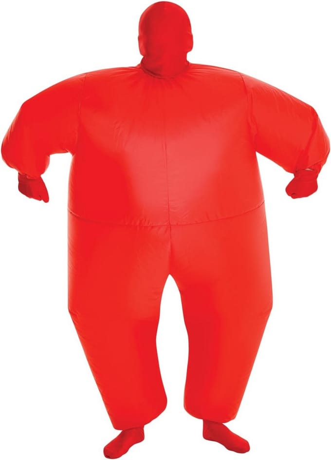 Opblaasbaar Kinder Morph Suit Blauw voor Feestjes en Evenementen