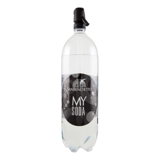 Eau gazeuse avec siphon sifone my soda 1l - san benedetto
