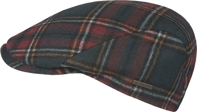 Diablo - Wollen flatcap - Rood