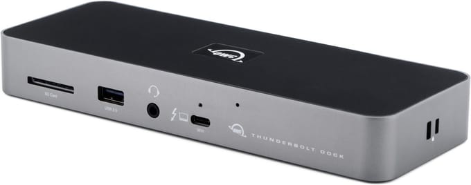 OWC Thunderbolt 4 Dock - Docking Station - 11 Poorten - SD-kaartlezer - USB-C-connector - Space Grey