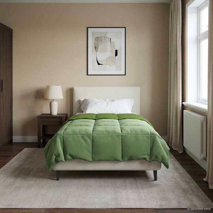 vidaXL - Winter - Duvet - 135 - x - 200 - cm - Winter - Microvezel - (100% - polyester)