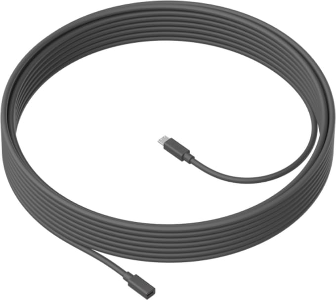 Logitech Logitech MeetUp - Mikrofonverlängerungskabel Kabel voor conferentieluidspreker Zwart