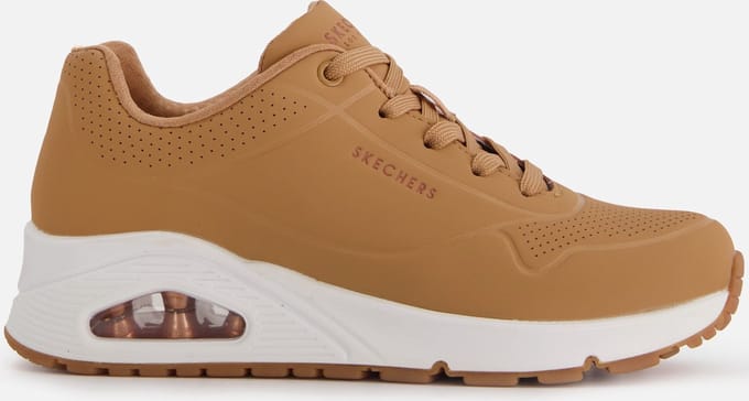 Skechers Uno Dames Sneakers - Bruin