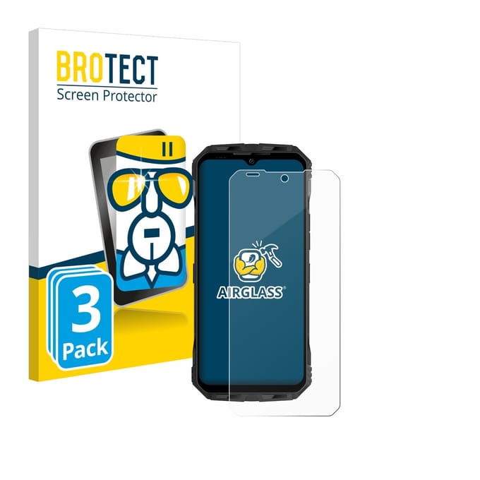 Screenprotector 3 Stuks voor Doogee V30T Beschermglas transparant