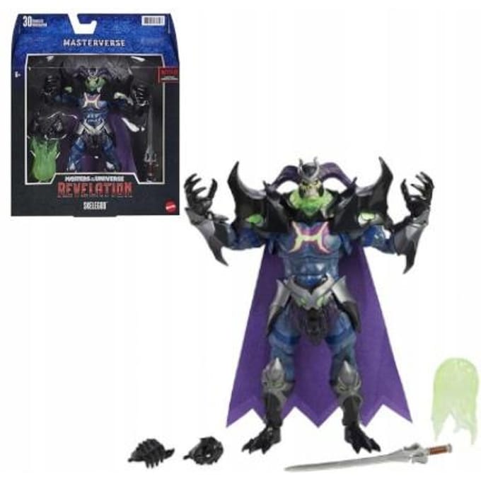 Beeldje Mattel Masters Of The Universe: Revelation Masterverse 2021 Skelegod