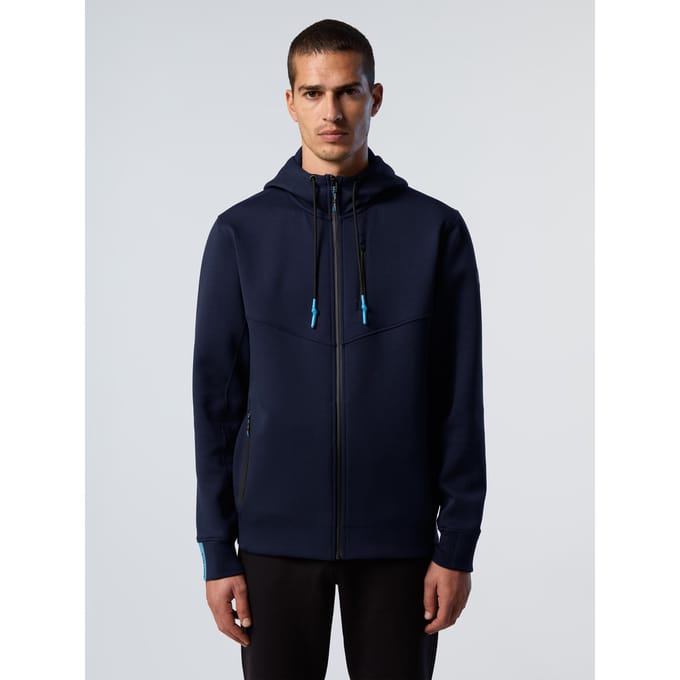 North Sails Hoodie Interlock volledige ritssluiting